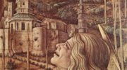 Алтарь из кафедрального собора в Камерино, Распятие. Деталь  плачущий св. Иоанн